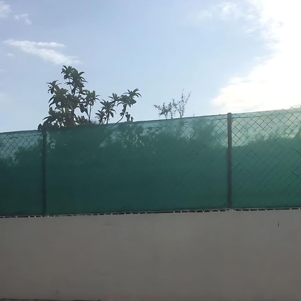 Shade Netting Used as Windbreak Fence