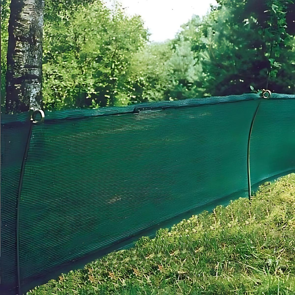 Shade Netting Used as Windbreak Fence