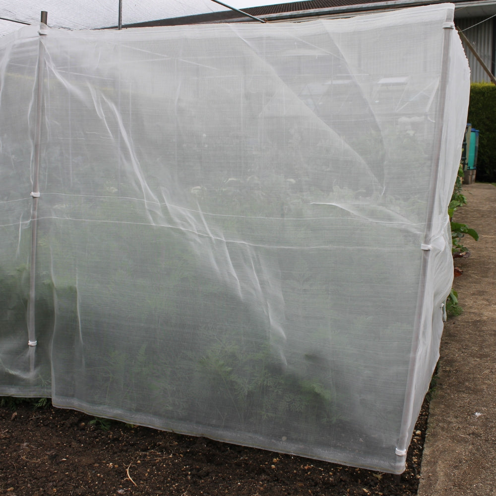 Outside View of Carrot Netting Fence