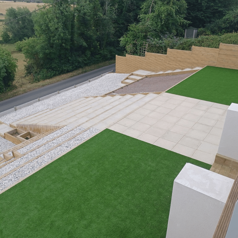 Weed Control Landscape Fabric in Vegetable Patch